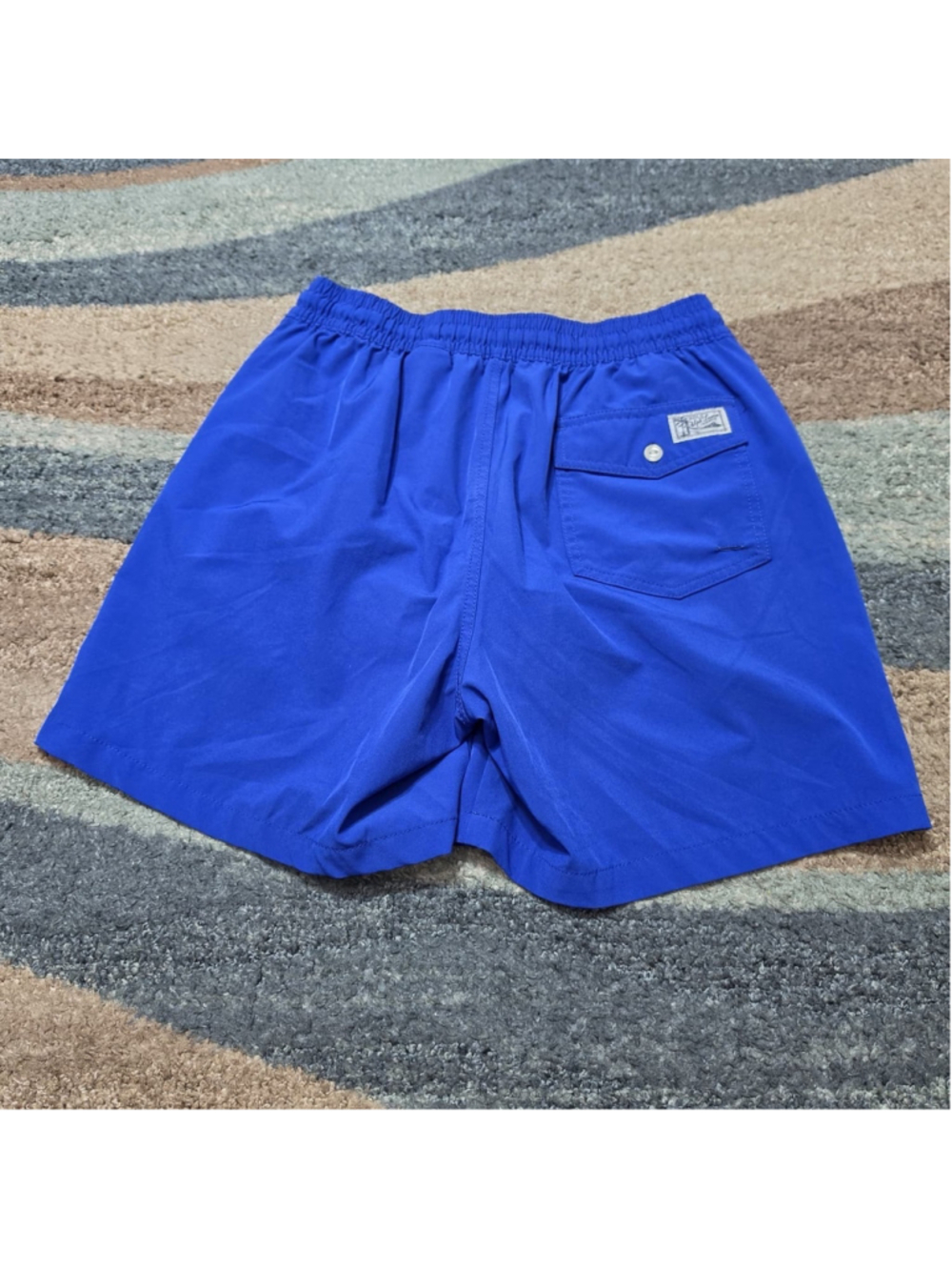 Polo Ralph Lauren Swim Trunks Men’s Small Blue Pony Logo Mesh Lined Swim Shorts - Picture 2 of 10